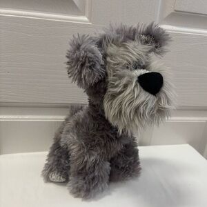 Gund Gray Plush Dog Toy 11”